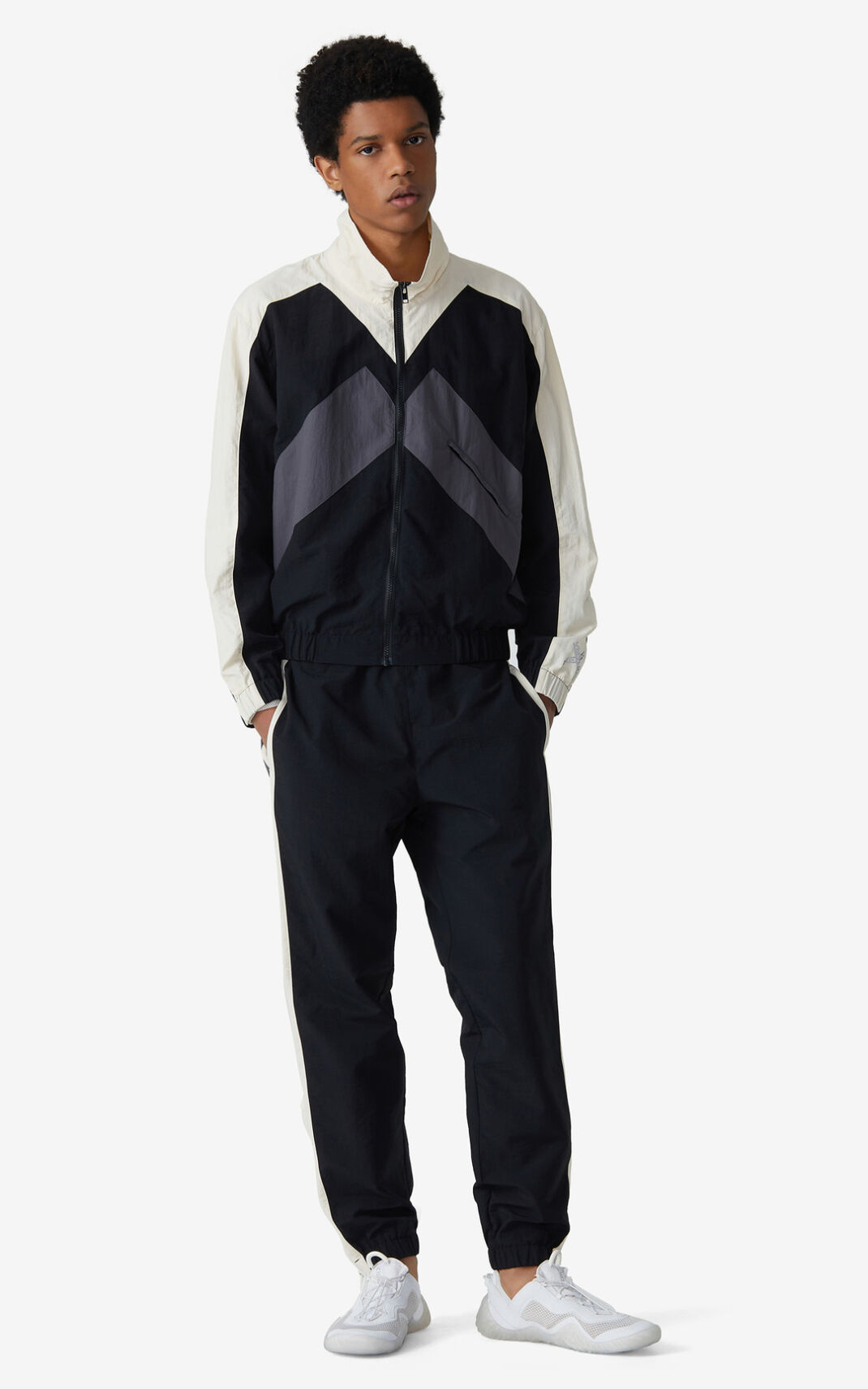 Kenzo Spor Ceket Erkek Siyah | 1569-NDCPQ